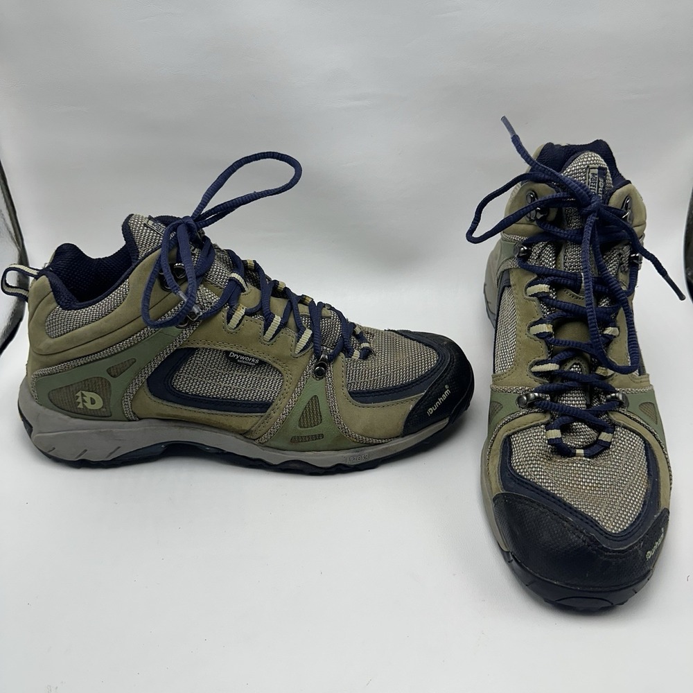 DUNHAM Boots Womens Size 12 Waffle Stomper TERRA STRYER Vibram Dryworks Hiking